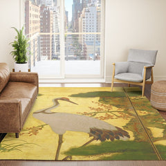 16th Century Japanese Birds & Flowers Rug
