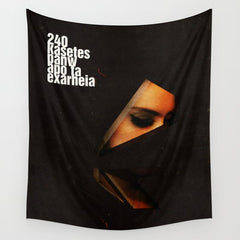 240 Kasetes Wall Tapestry