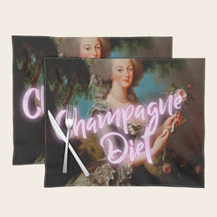 Champagne Diet' Marie Antoinette  Placemat