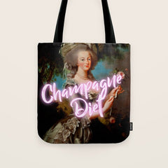 Champagne Diet' Marie Antoinette  Tote Bag