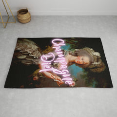 Champagne Diet' Marie Antoinette  Rug