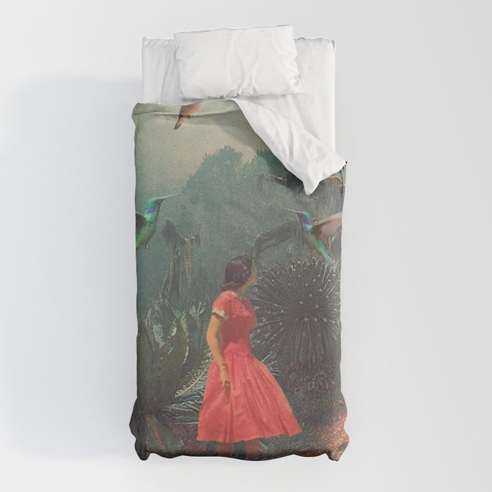 20 Seconds before the Rain Duvet Cover