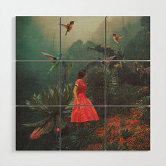 20 Seconds before the Rain Wood Wall Art