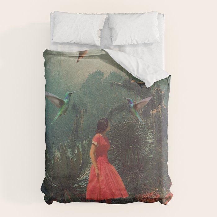20 Seconds before the Rain Duvet Cover