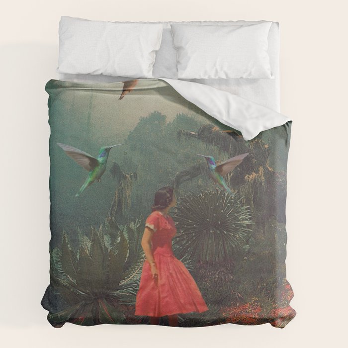 20 Seconds before the Rain Duvet Cover