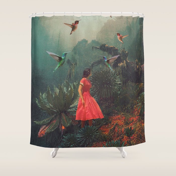 20 Seconds before the Rain Shower Curtain
