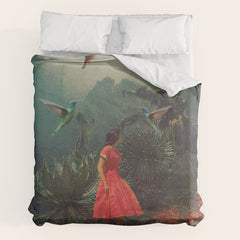 20 Seconds before the Rain Duvet Cover