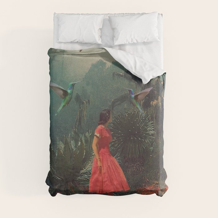 20 Seconds before the Rain Duvet Cover