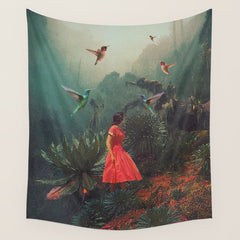 20 Seconds before the Rain Wall Tapestry