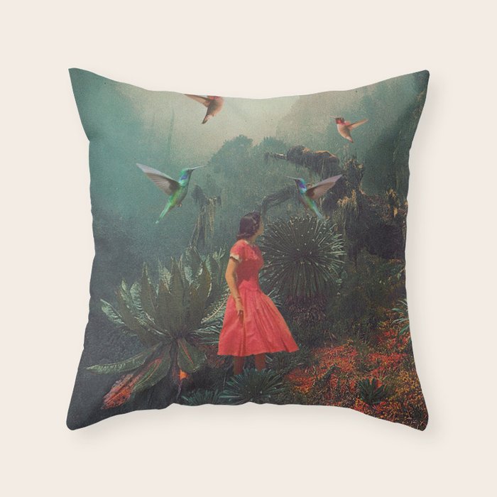 20 Seconds before the Rain Throw Pillow