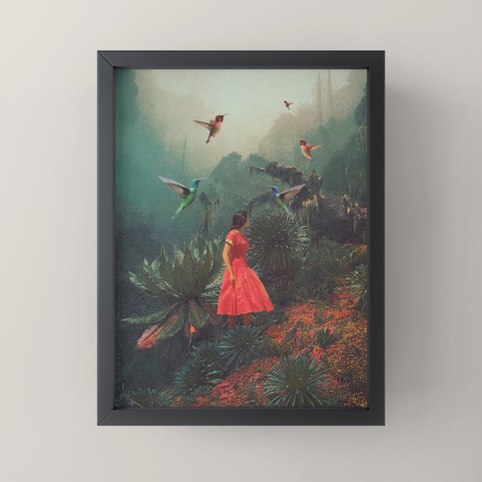 20 Seconds before the Rain Mini Art Print