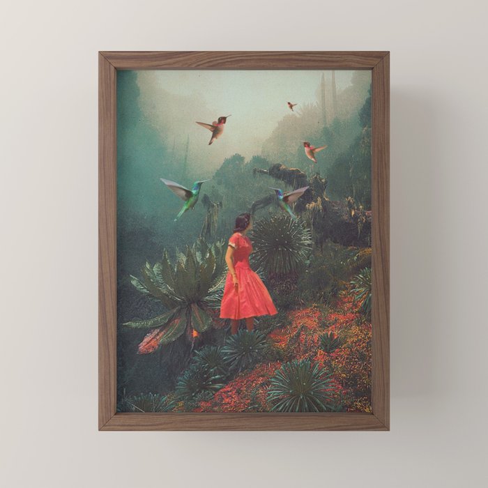 20 Seconds before the Rain Mini Art Print