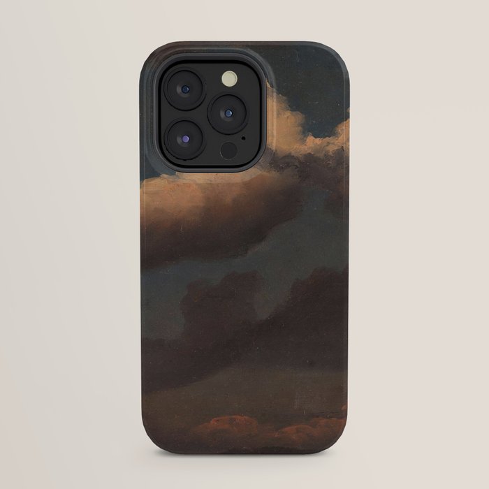 "Cloud Study" by Knud Baade, 1843 iPhone Case
