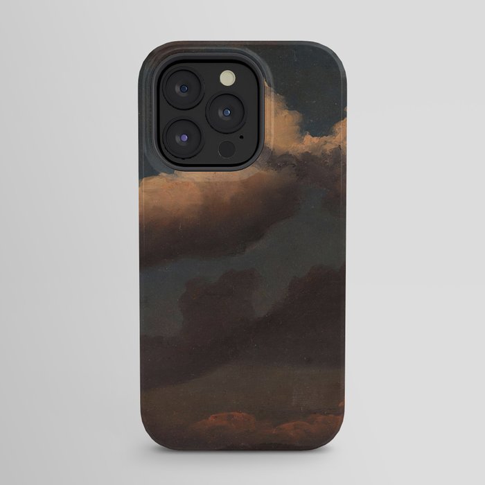 "Cloud Study" by Knud Baade, 1843 iPhone Case