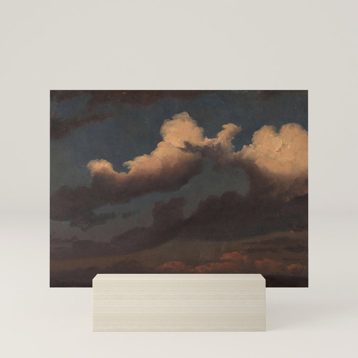 "Cloud Study" by Knud Baade, 1843 Mini Art Print