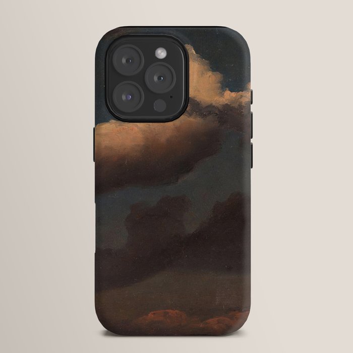 "Cloud Study" by Knud Baade, 1843 iPhone Case