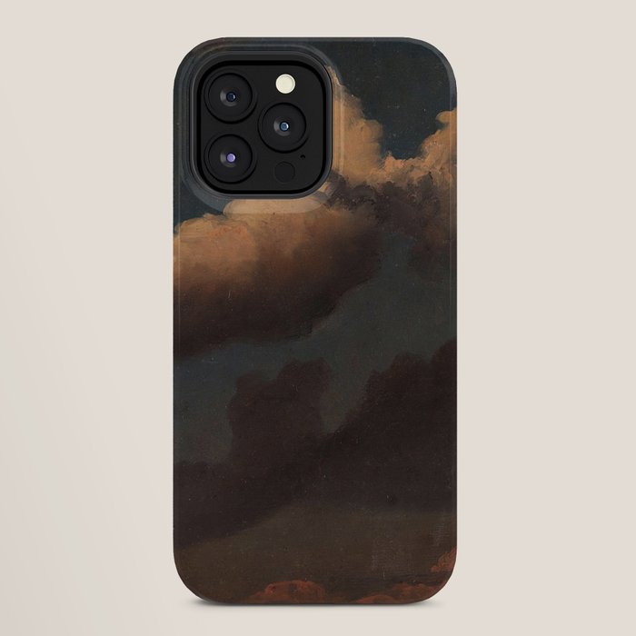 "Cloud Study" by Knud Baade, 1843 iPhone Case