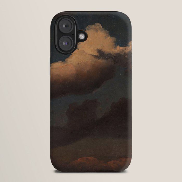 "Cloud Study" by Knud Baade, 1843 iPhone Case