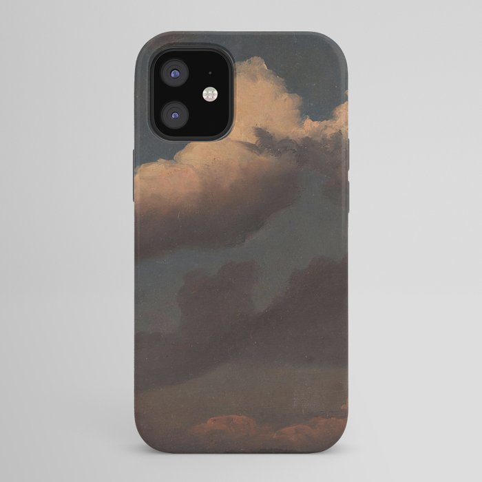 "Cloud Study" by Knud Baade, 1843 iPhone Case