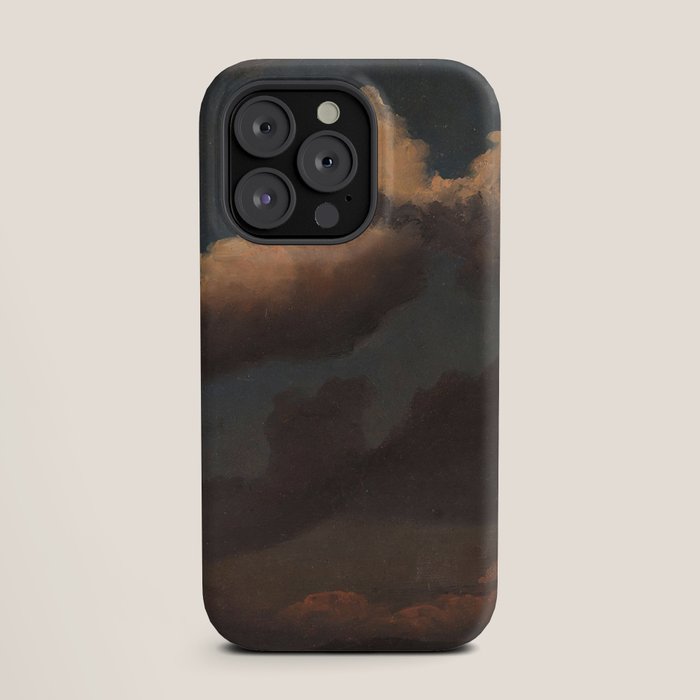 "Cloud Study" by Knud Baade, 1843 iPhone Case