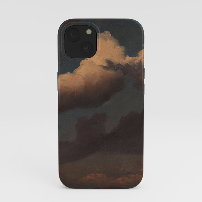 "Cloud Study" by Knud Baade, 1843 iPhone Case