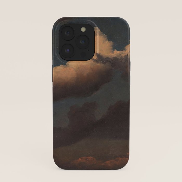 "Cloud Study" by Knud Baade, 1843 iPhone Case