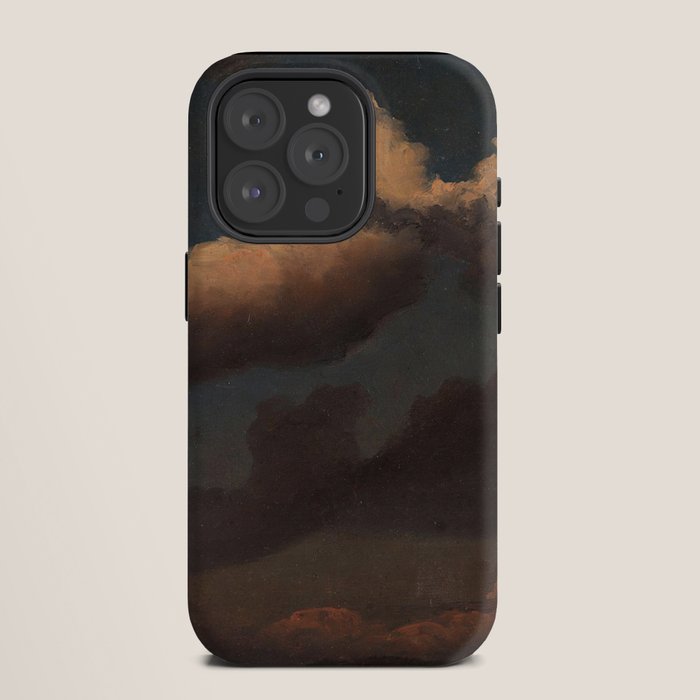 "Cloud Study" by Knud Baade, 1843 iPhone Case