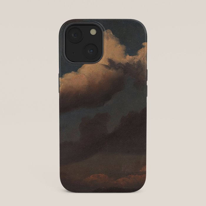 "Cloud Study" by Knud Baade, 1843 iPhone Case