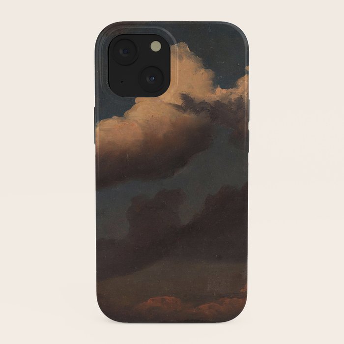 "Cloud Study" by Knud Baade, 1843 iPhone Case