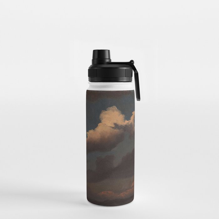 "Cloud Study" by Knud Baade, 1843 Water Bottle