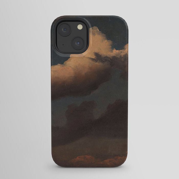 "Cloud Study" by Knud Baade, 1843 iPhone Case