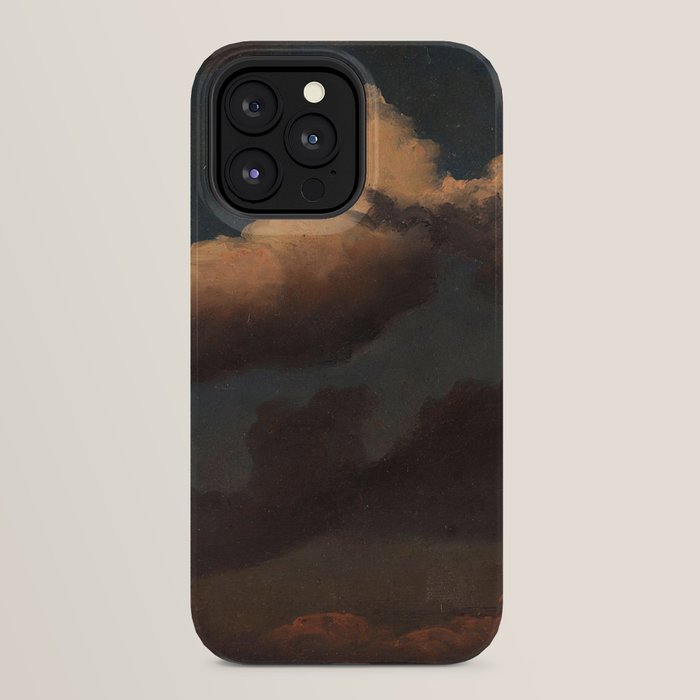 "Cloud Study" by Knud Baade, 1843 iPhone Case