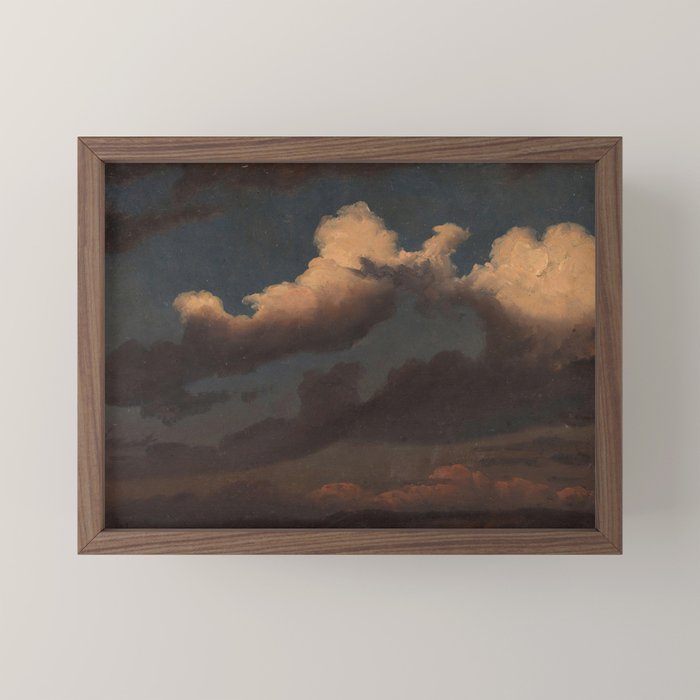 "Cloud Study" by Knud Baade, 1843 Mini Art Print