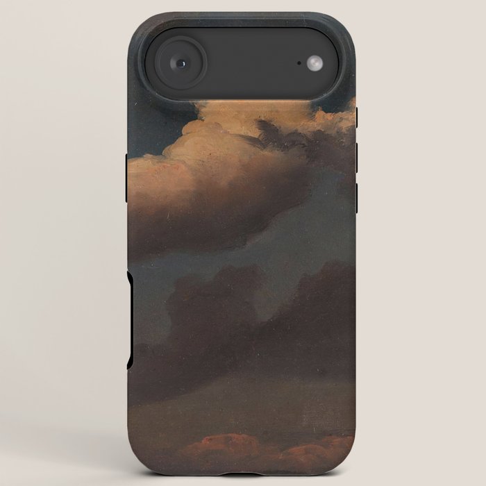 "Cloud Study" by Knud Baade, 1843 iPhone Case