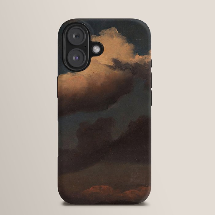 "Cloud Study" by Knud Baade, 1843 iPhone Case