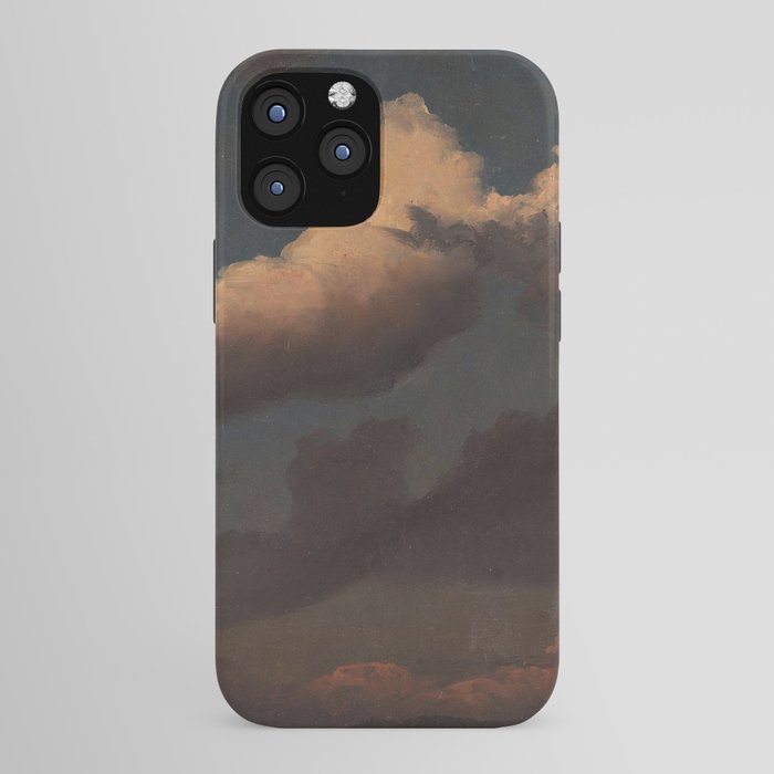 "Cloud Study" by Knud Baade, 1843 iPhone Case