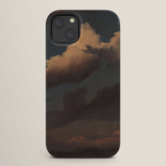 "Cloud Study" by Knud Baade, 1843 iPhone Case