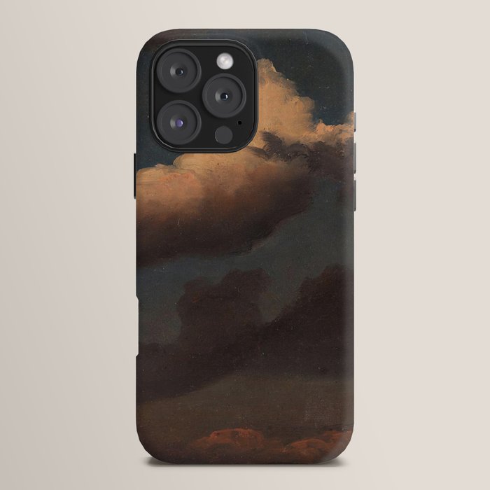 "Cloud Study" by Knud Baade, 1843 iPhone Case