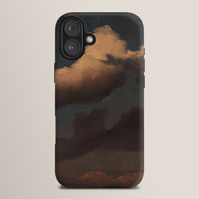 "Cloud Study" by Knud Baade, 1843 iPhone Case