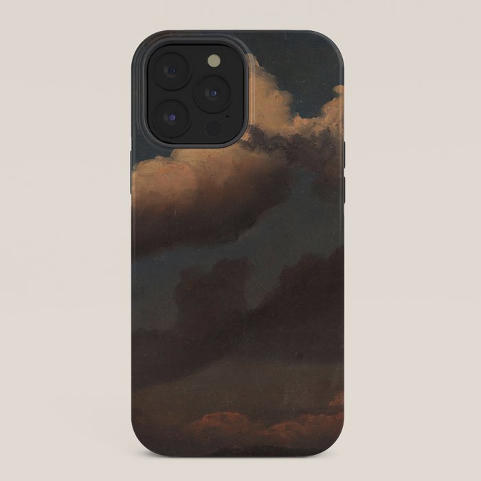 "Cloud Study" by Knud Baade, 1843 iPhone Case