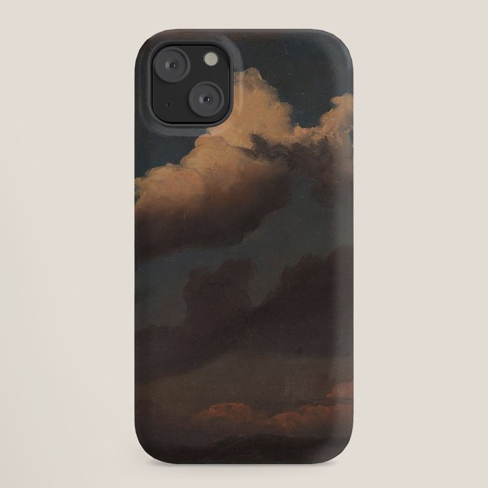 "Cloud Study" by Knud Baade, 1843 iPhone Case