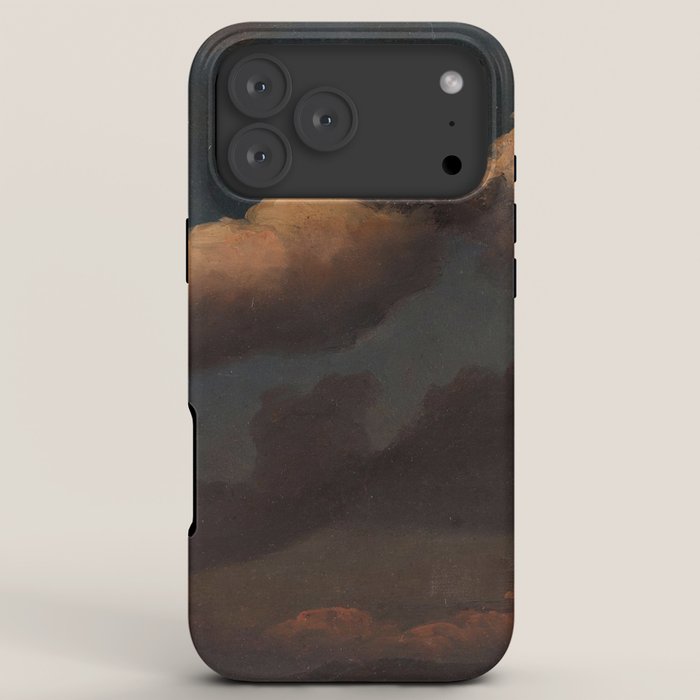 "Cloud Study" by Knud Baade, 1843 iPhone Case