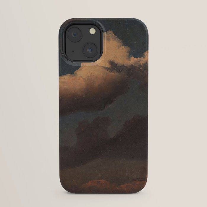 "Cloud Study" by Knud Baade, 1843 iPhone Case