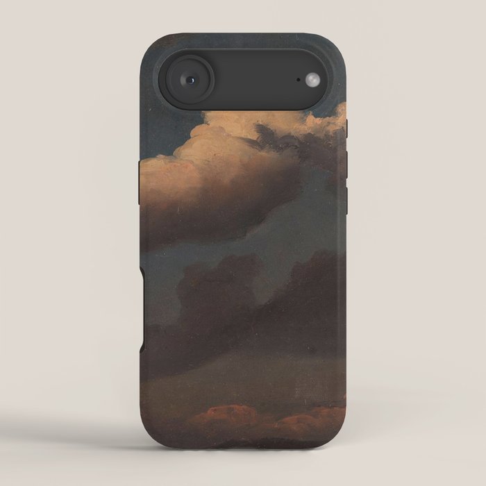 "Cloud Study" by Knud Baade, 1843 iPhone Case