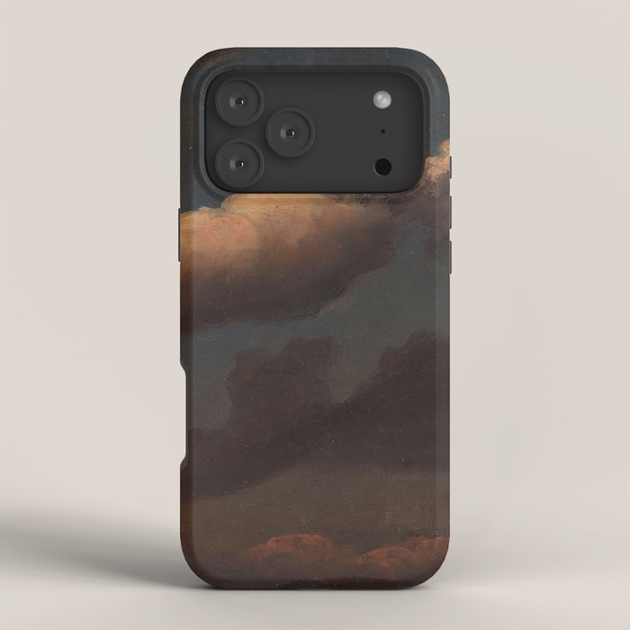 "Cloud Study" by Knud Baade, 1843 iPhone Case