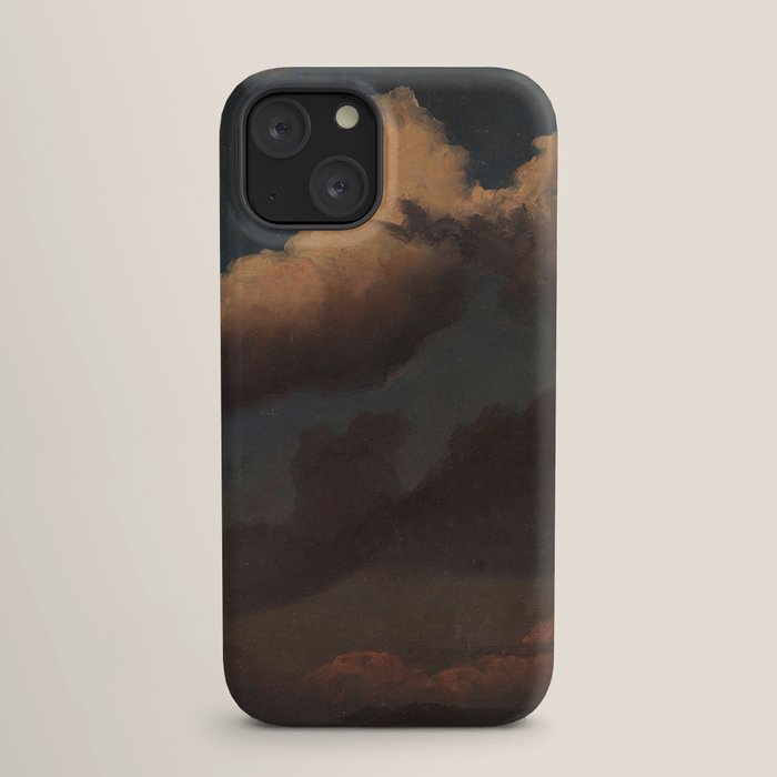 "Cloud Study" by Knud Baade, 1843 iPhone Case