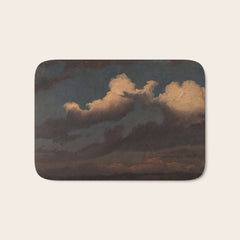 "Cloud Study" by Knud Baade, 1843 Bath Mat