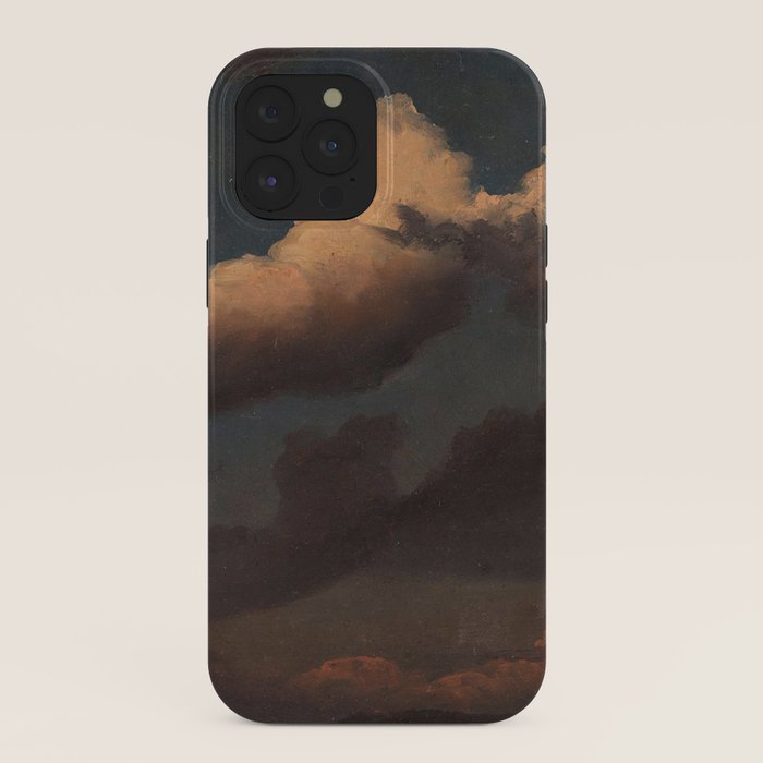 "Cloud Study" by Knud Baade, 1843 iPhone Case