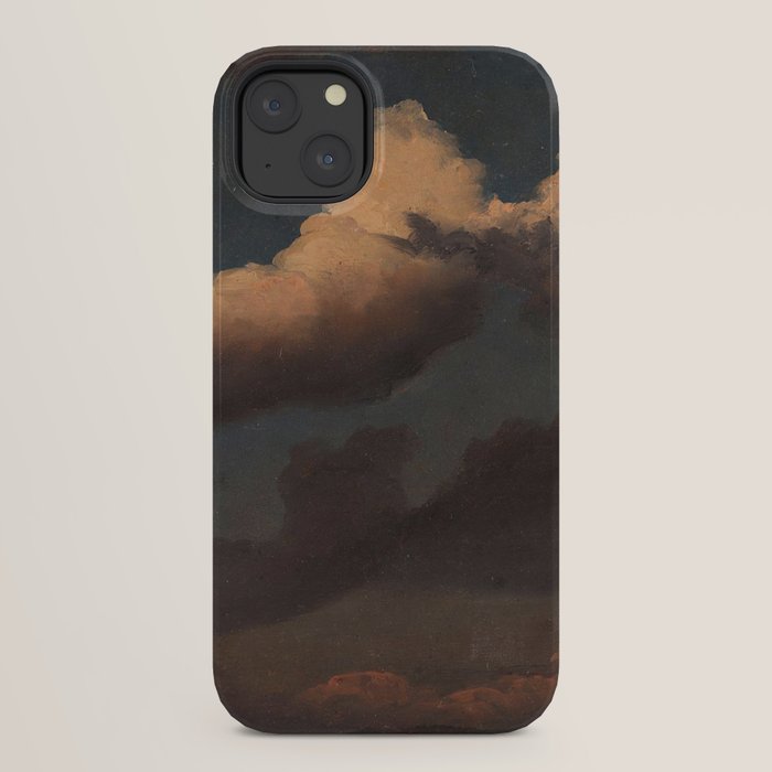 "Cloud Study" by Knud Baade, 1843 iPhone Case