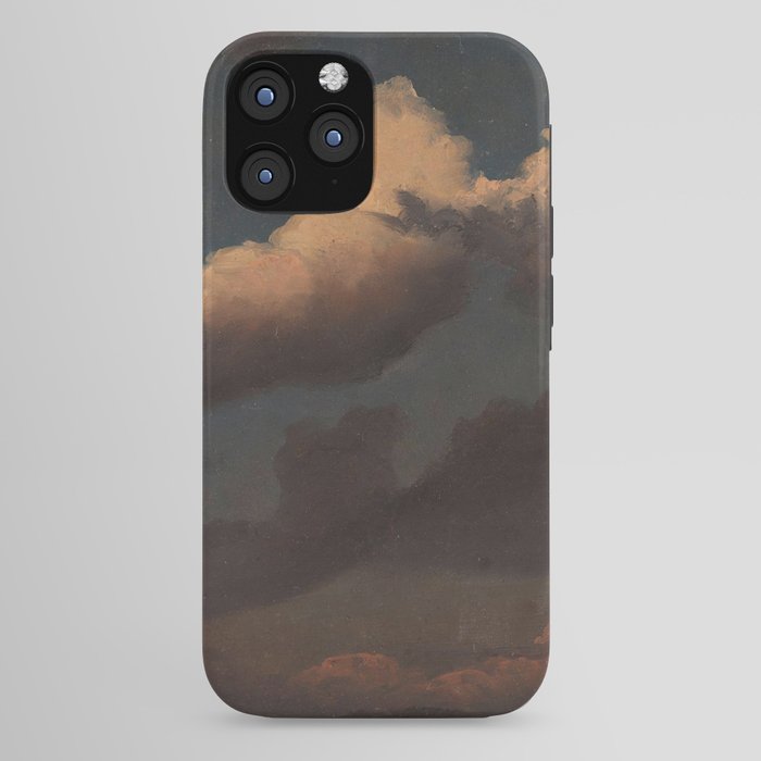 "Cloud Study" by Knud Baade, 1843 iPhone Case